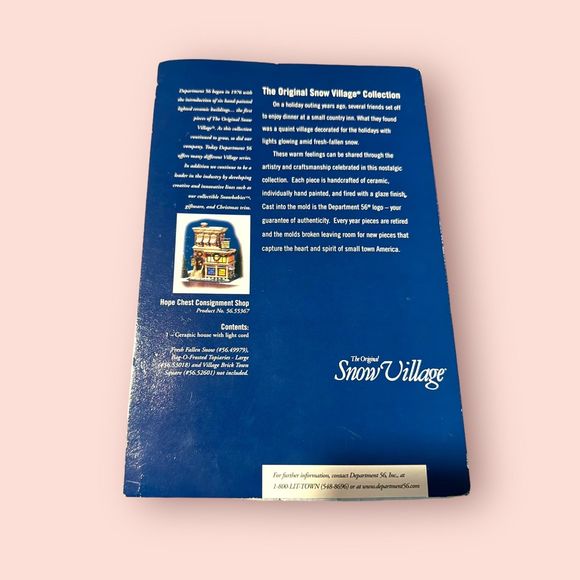 Department 56 Hope Chest Consignment Shop - Picture 3 of 7